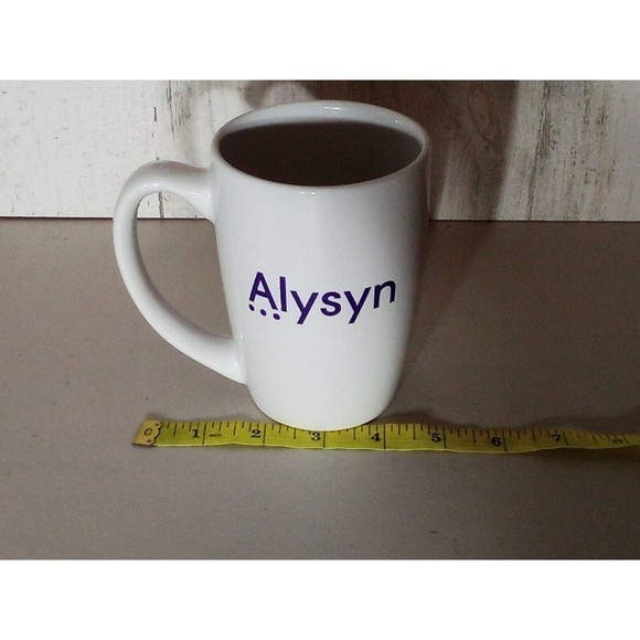 Alysyn Coffee Mugs Set Of Two Nice Large Size‎ - Picture 15 of 16